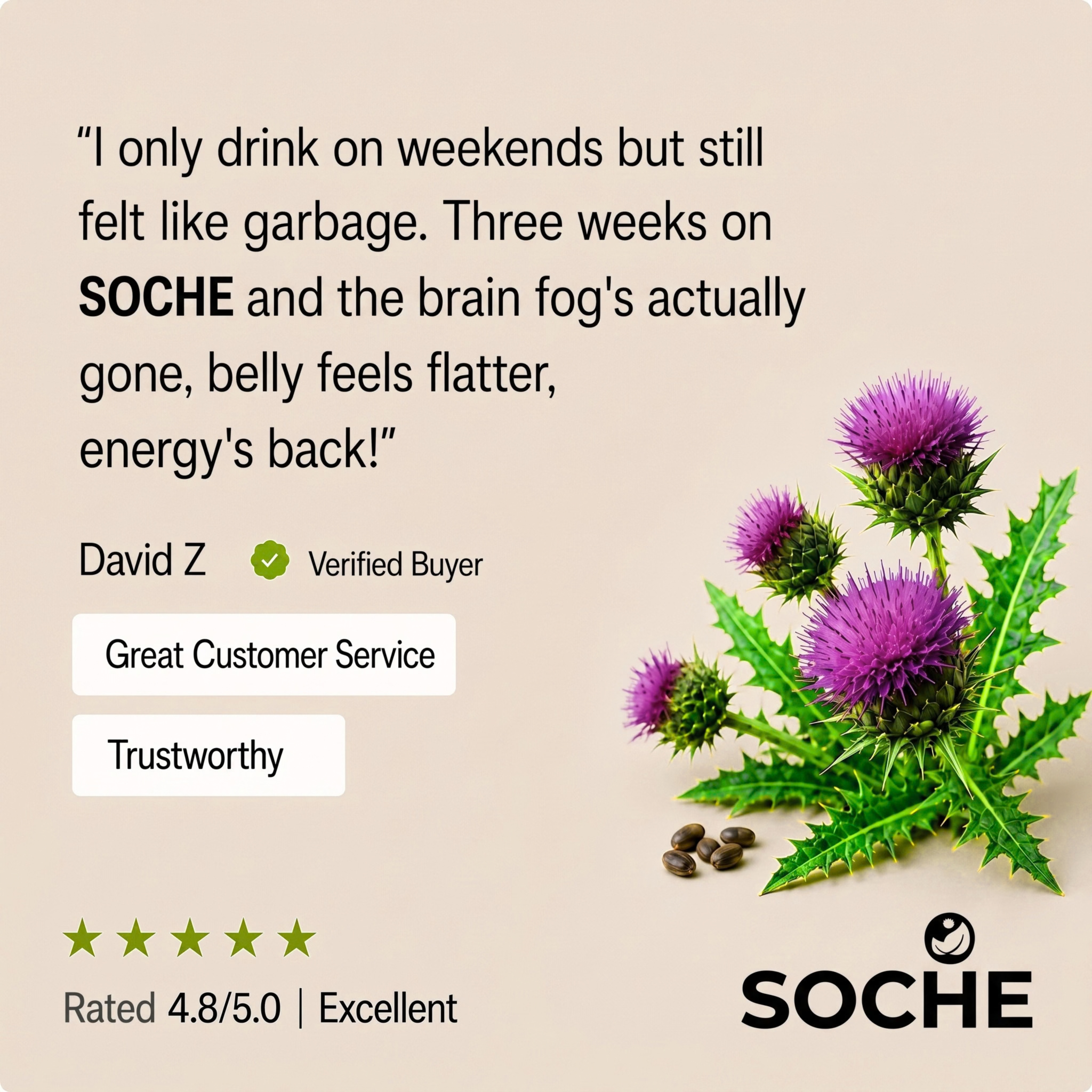 Soche® Milk Thistle Support