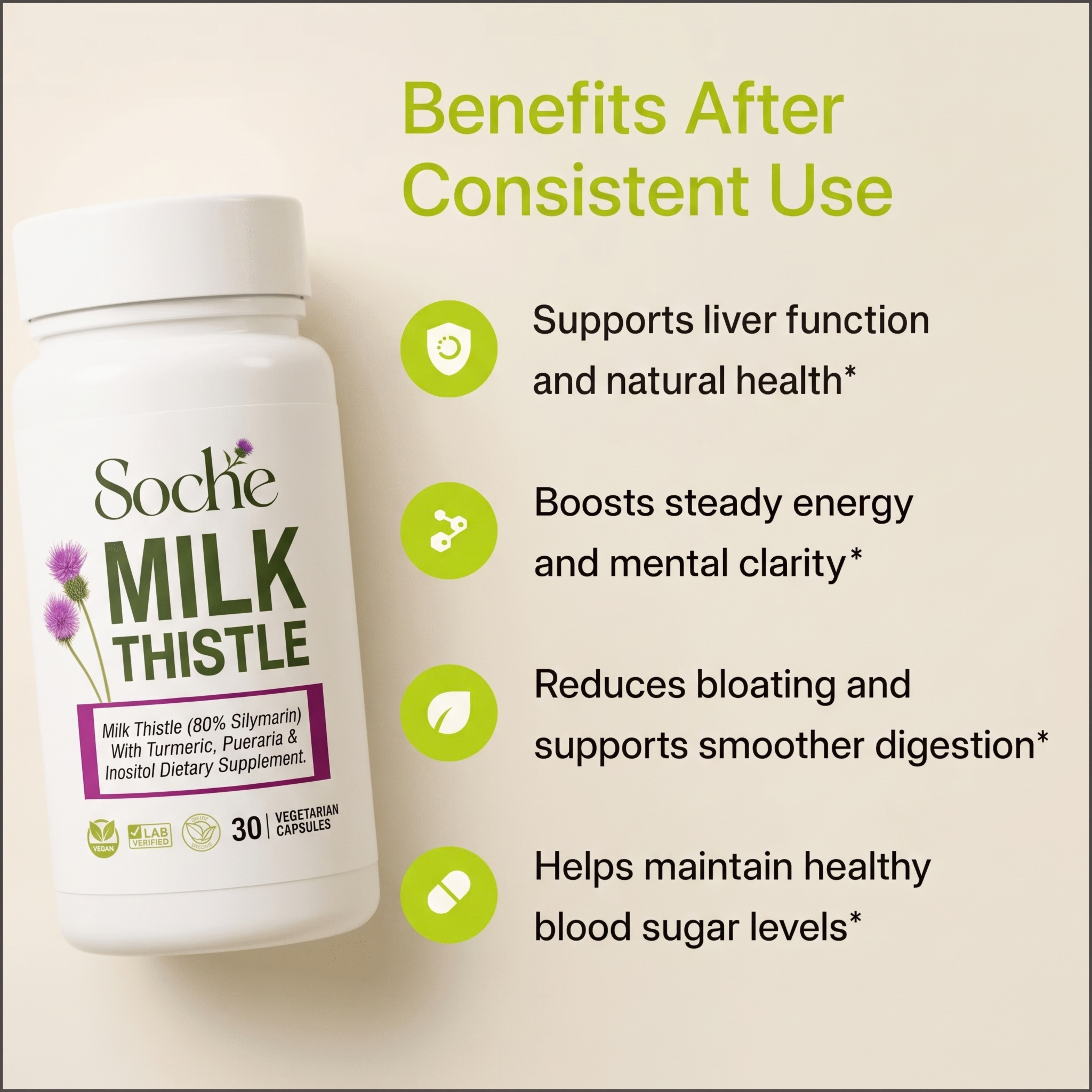 Soche® Milk Thistle Support